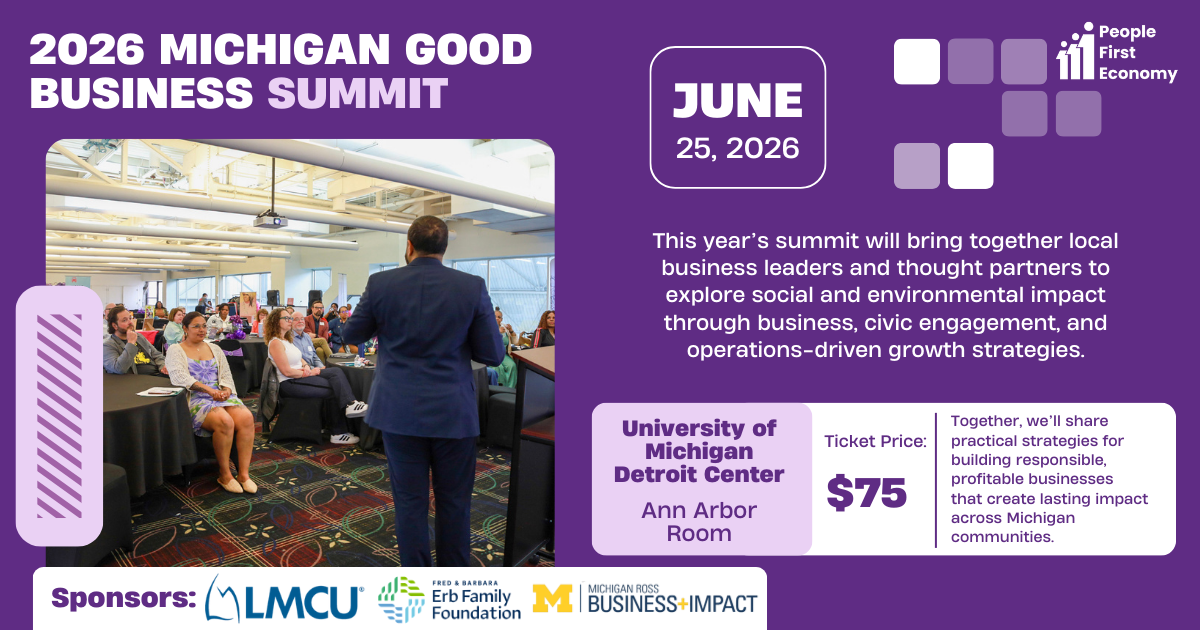 Campaign cover image for 2026 Michigan Good Business Summit