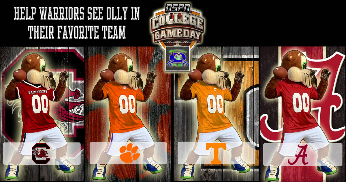 Campaign cover image for Olly's College Football Jersey Fundraiser