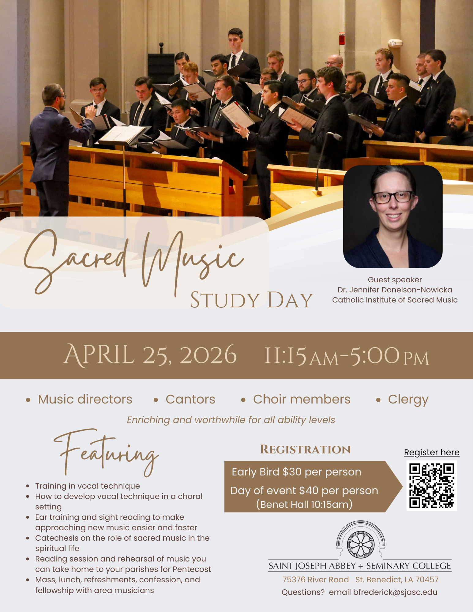 Campaign cover image for Sacred Music Study Day for Parish Musicians