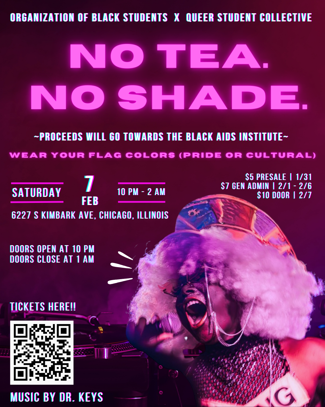 Campaign cover image for No Shade. No Tea.
