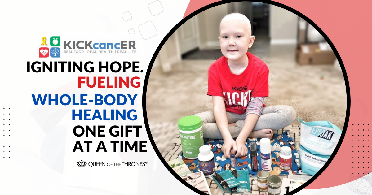 Campaign cover for Queen of Thrones Delivers Hope Through KICKcancER
