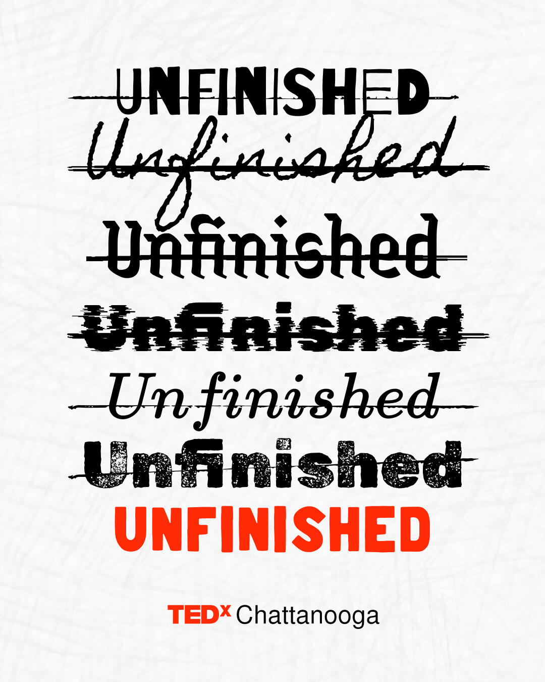 Campaign cover image for UNFINISHED // TEDxChattanooga // 11.12.26