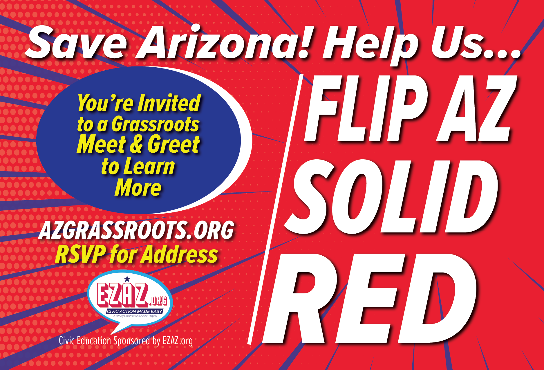 Campaign cover image for AZ Grassroots Meet & Greet - January 6th