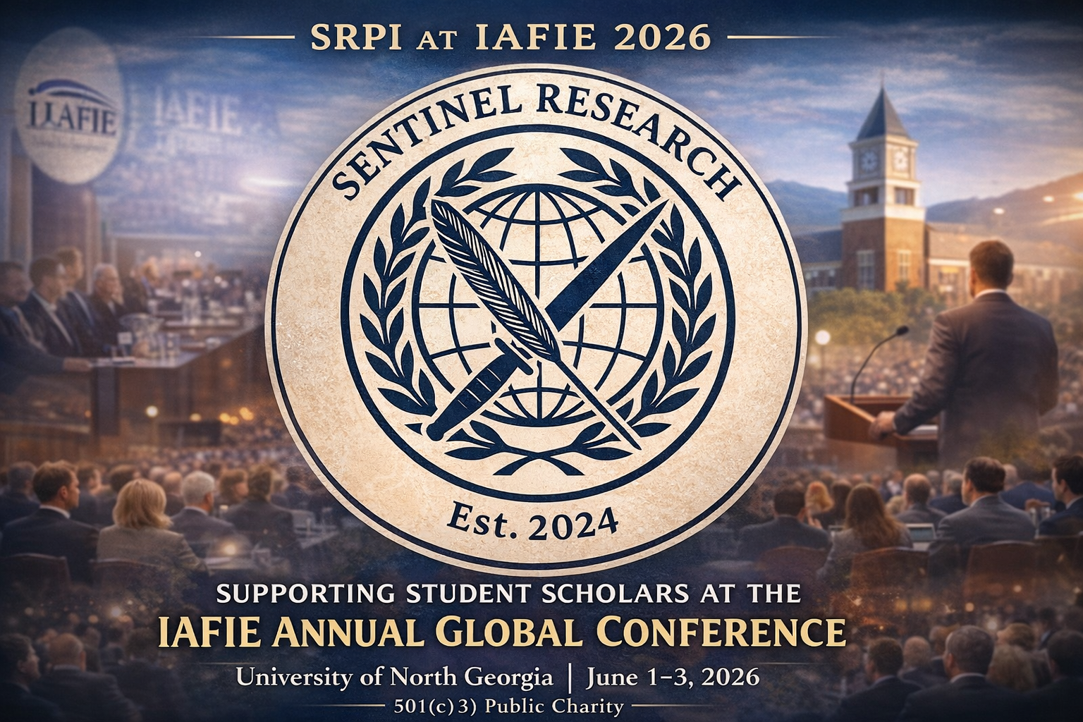 Campaign cover image for Presenting SRPI Research at IAFIE 2026
