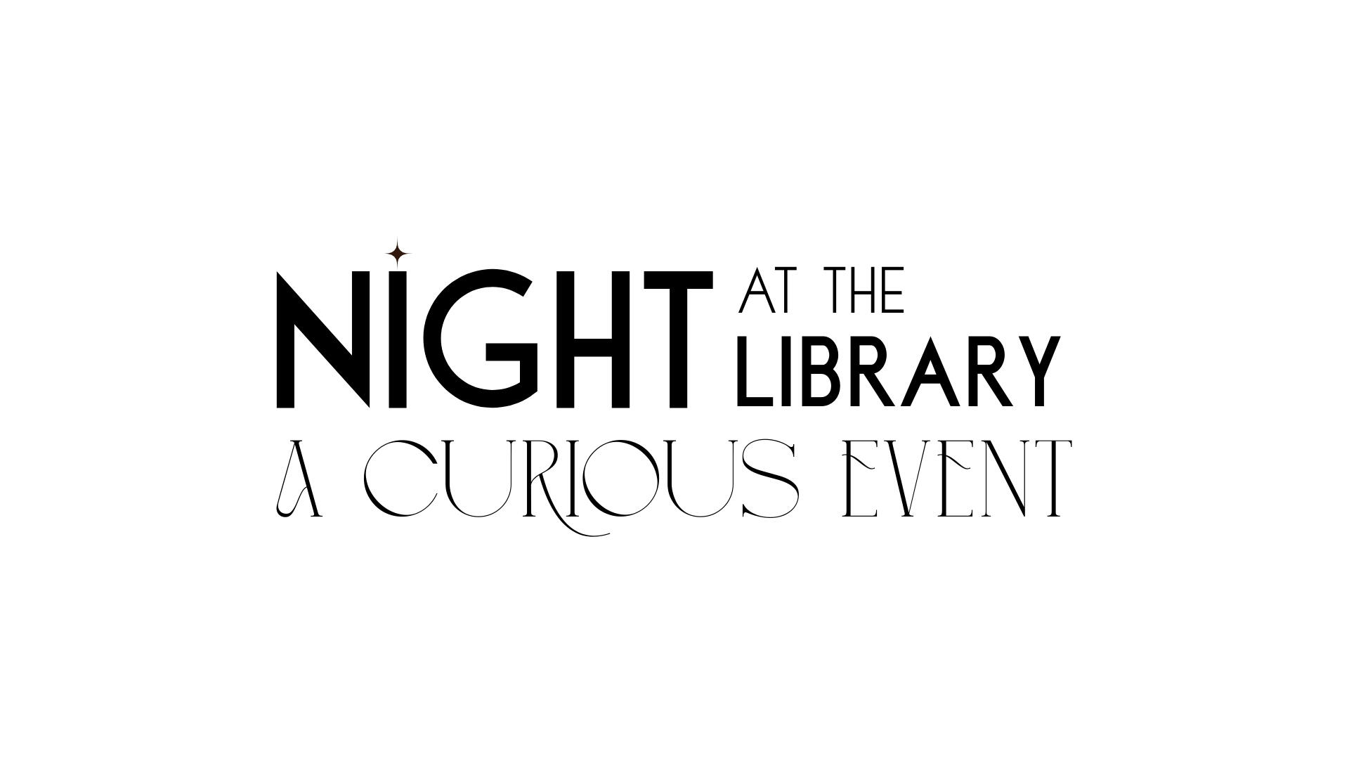 Campaign cover image for Night at the Library: Tickets