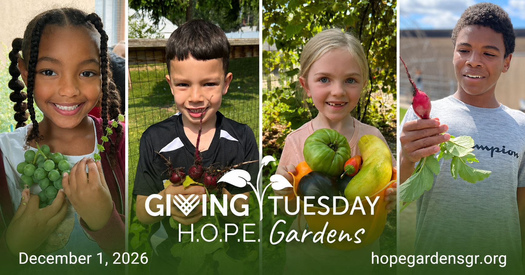 Campaign cover image for This Giving Tuesday, Put a Seed in the Hands of a Child