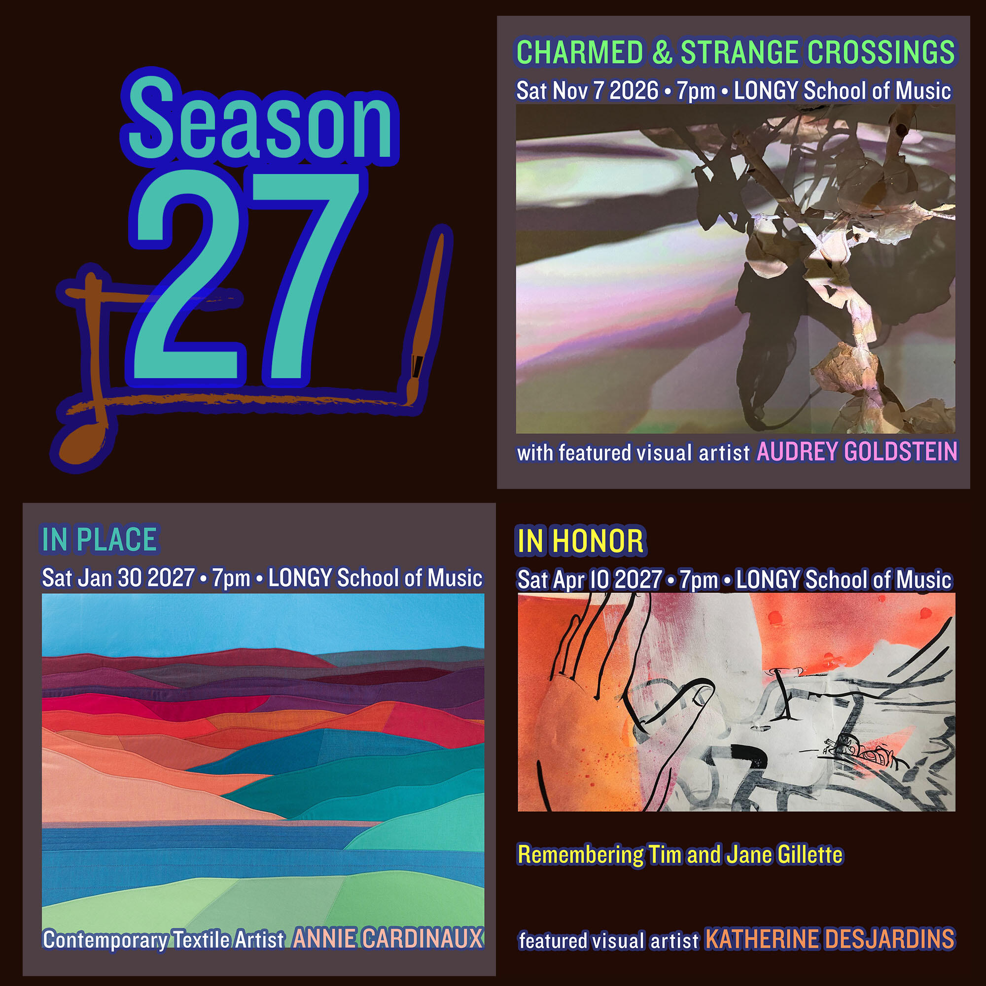 Campaign cover for New Gallery Concert Series ~ Season 27