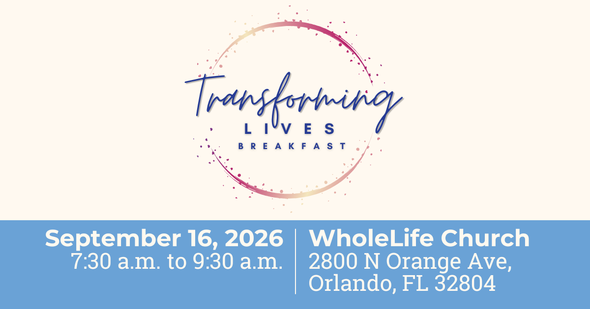 Campaign cover image for Transforming Lives Breakfast 2026