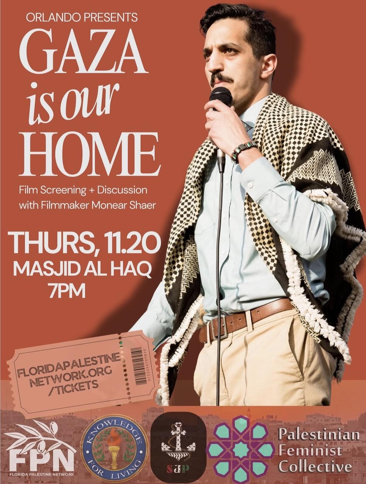 Campaign cover image for Gaza Movie Night- Gaza is Our Home