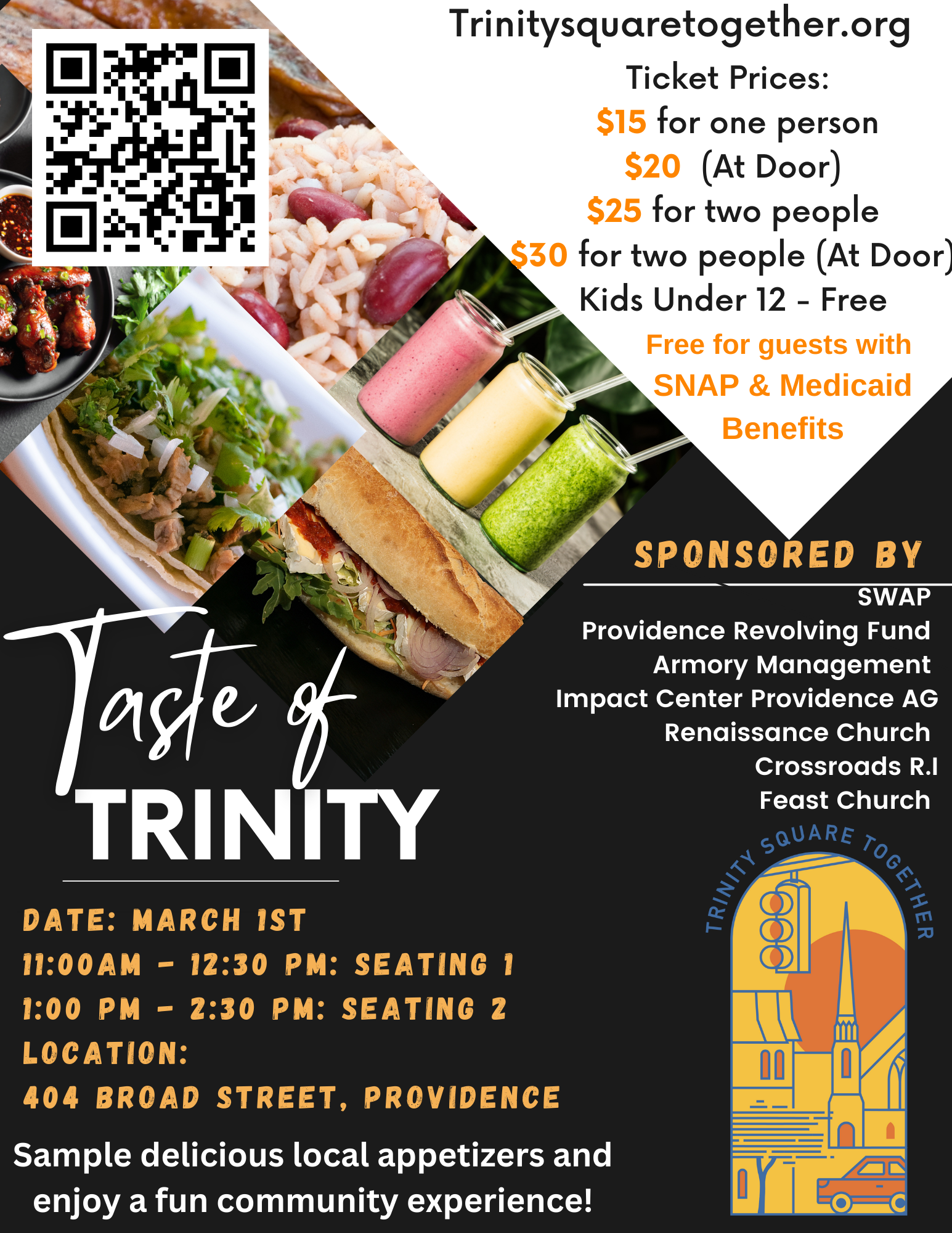 Campaign cover image for Taste of Trinity 2025