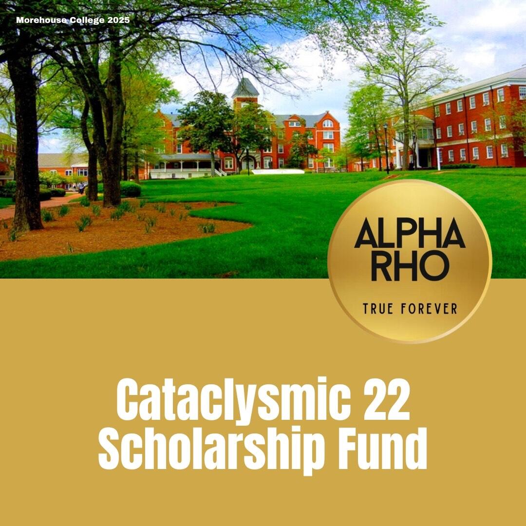 Campaign cover image for Cataclysmic 22 Scholarship Fund