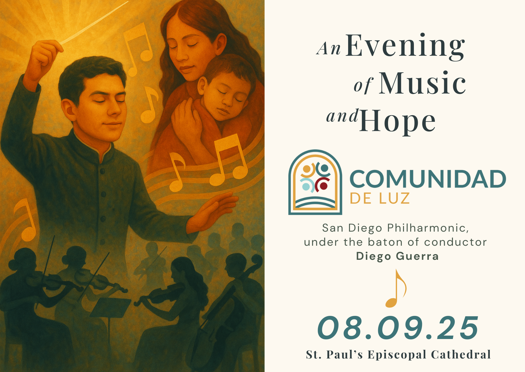 Campaign cover image for 🎵 An Evening of Music and Hope - A Benefit Concert for Comunidad de Luz