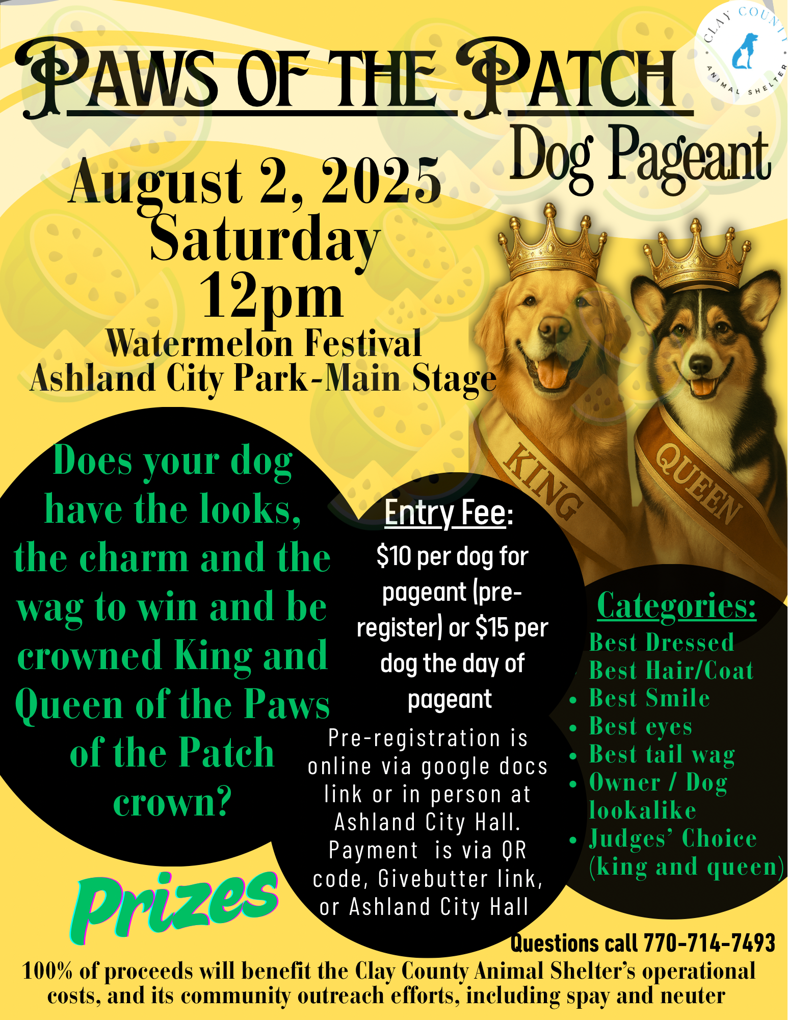 Campaign cover image for Paws of the Patch Dog Pageant