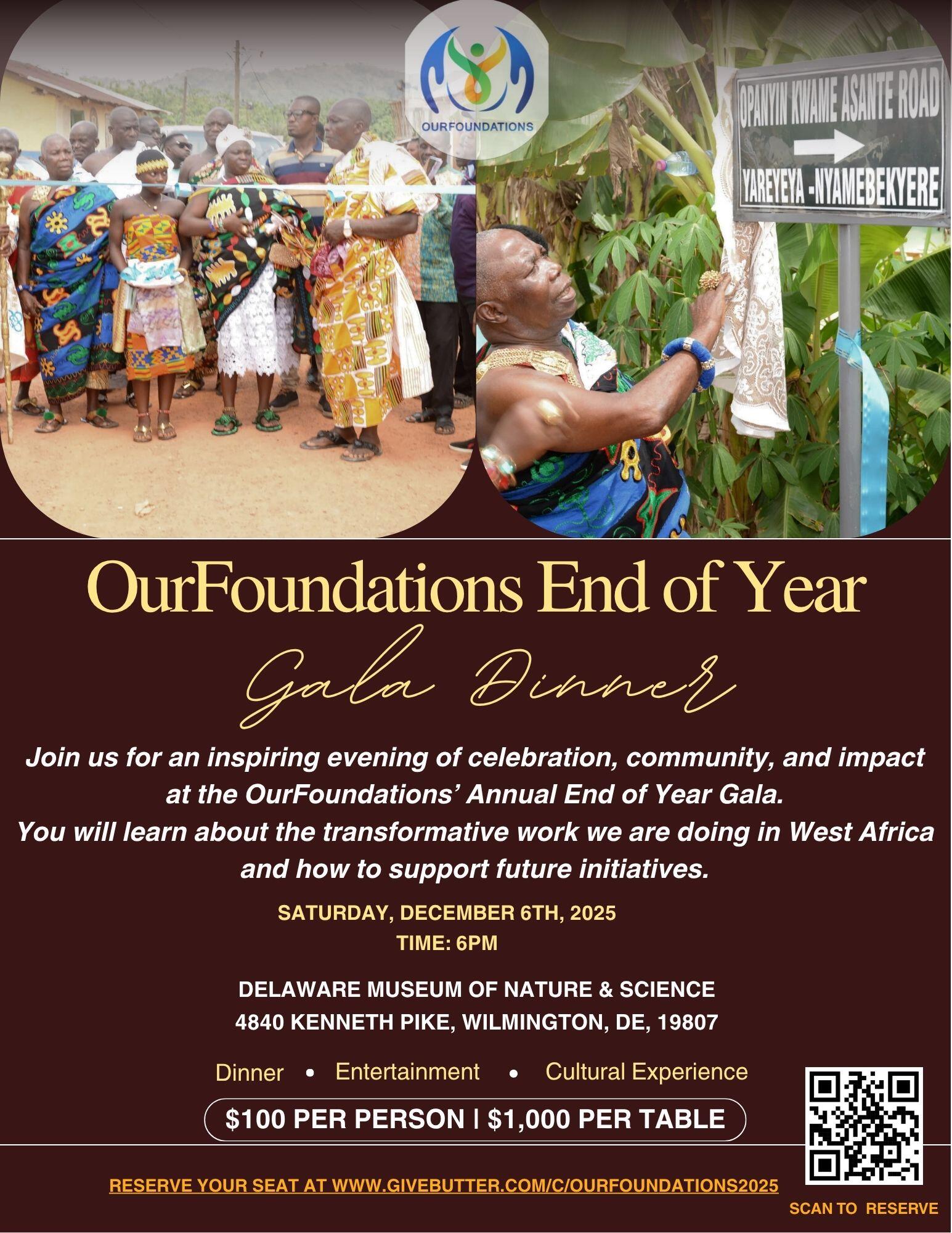 Campaign cover image for OurFoundations Annual Gala 2025