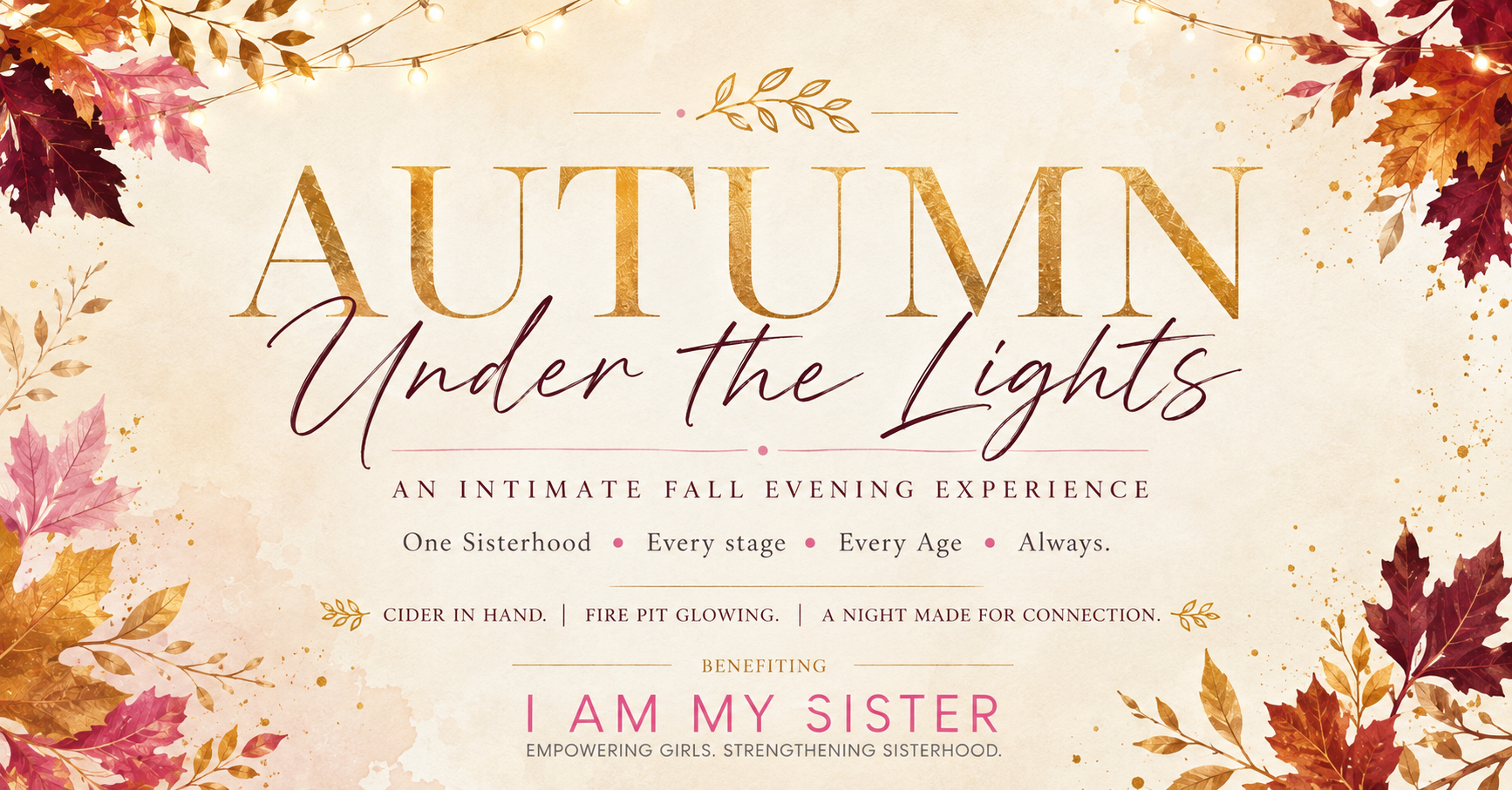 Campaign cover image for Autumn Under the Lights Experience