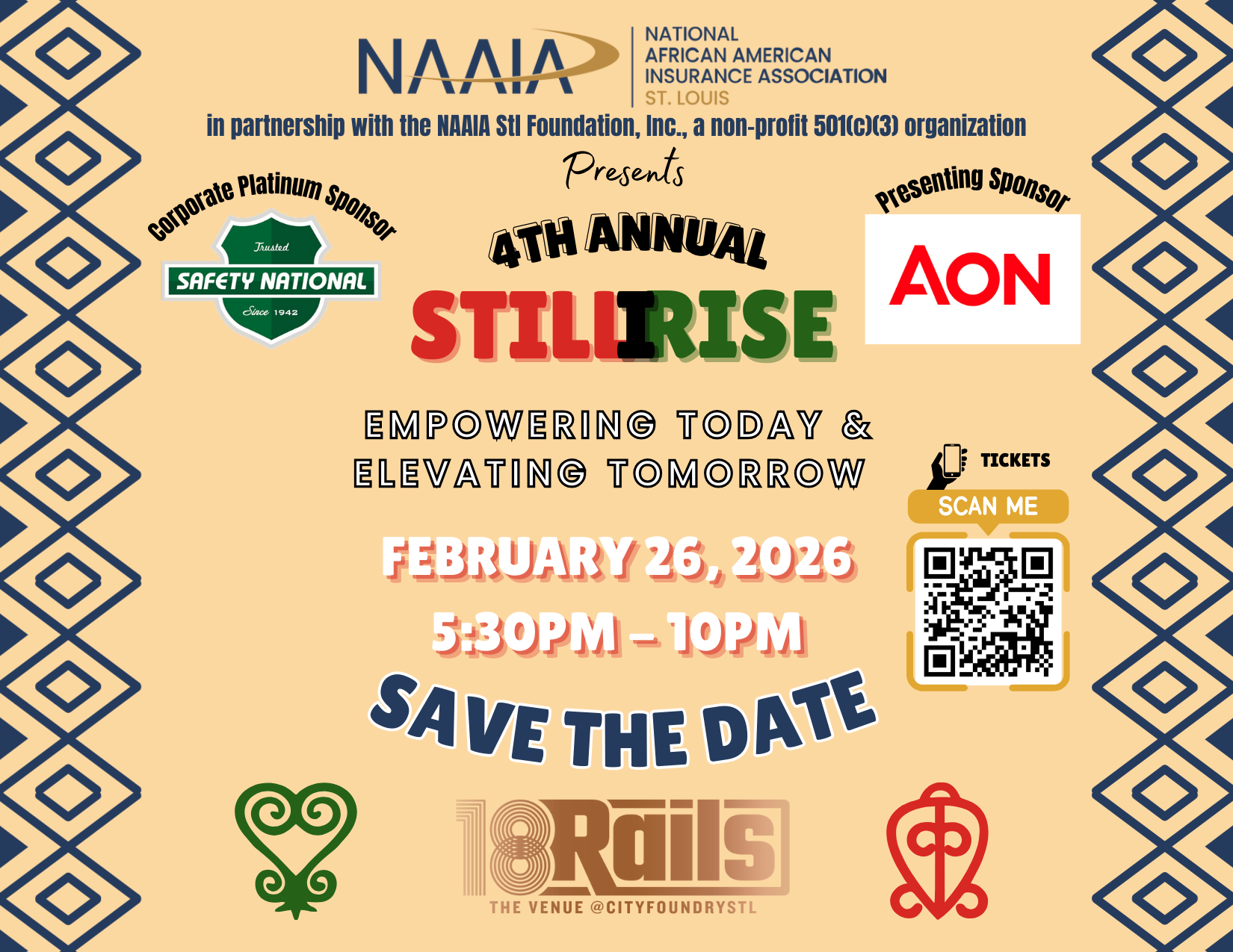 Campaign cover image for National African American Insurance Association St. Louis Still I Rise 2026