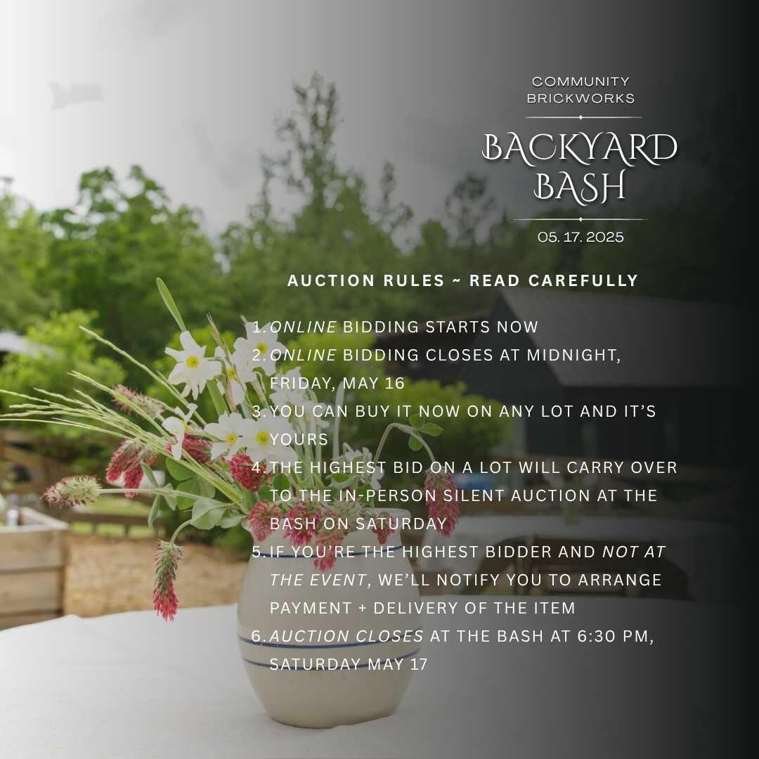 Campaign cover image for 2025 Community Brickwork's Backyard Bash