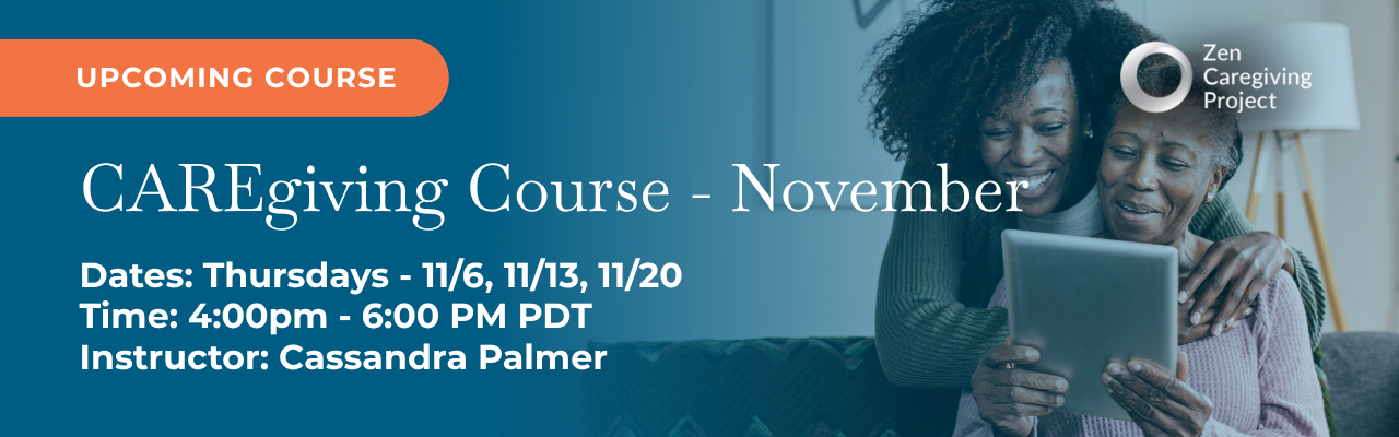 Campaign cover image for CAREgiving Course - November