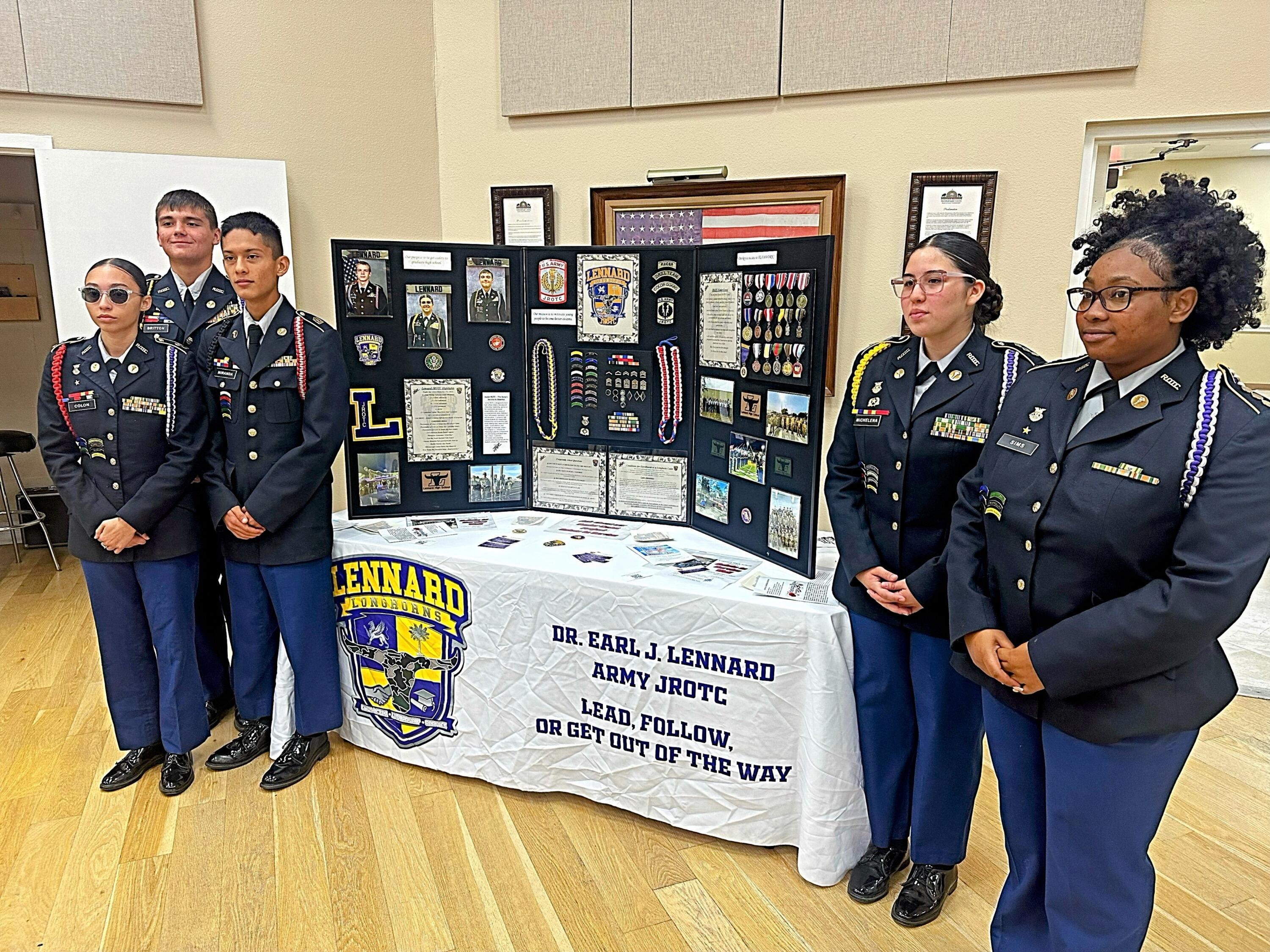 Campaign cover image for Lennard High School JROTC Longhorns