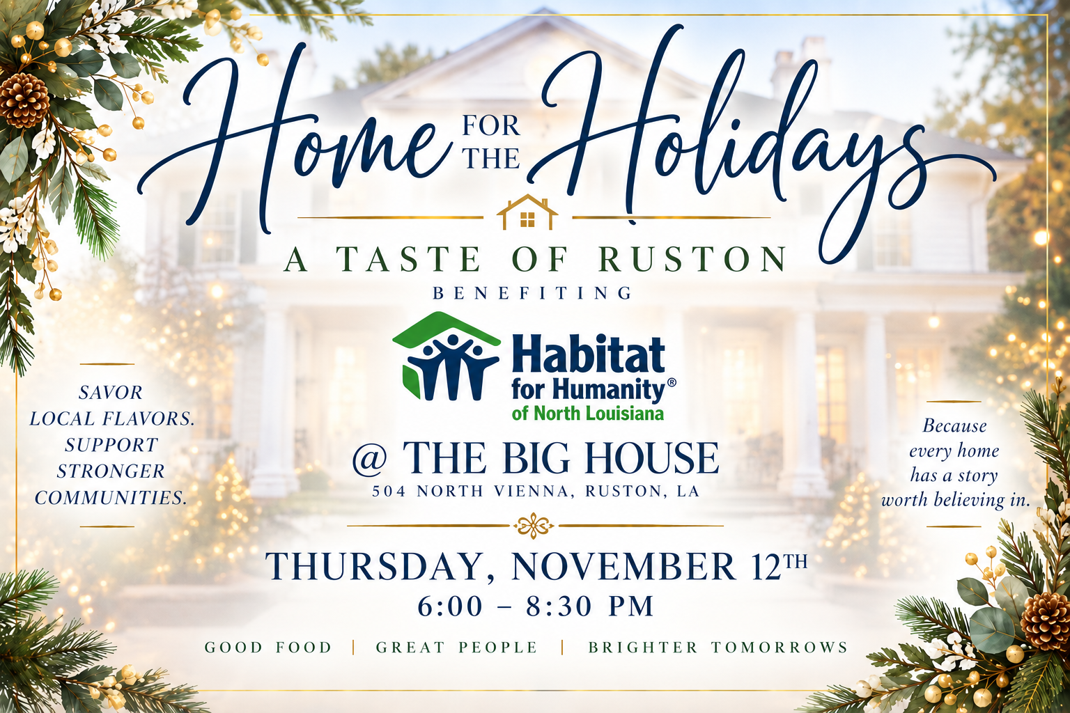 Campaign cover image for HOME FOR THE HOLIDAYS 2026