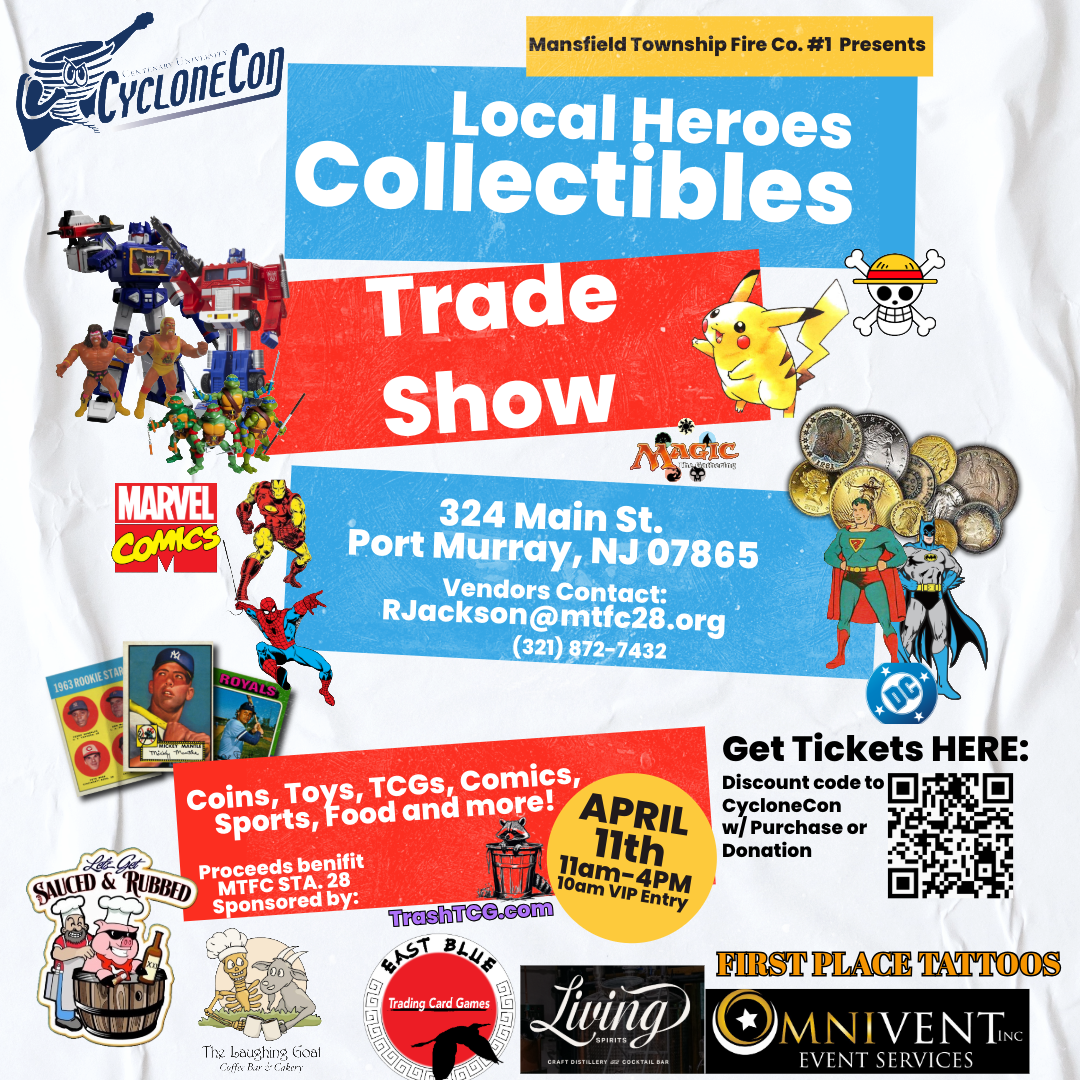 Campaign cover image for Local Heroes Collectibles Trade Show