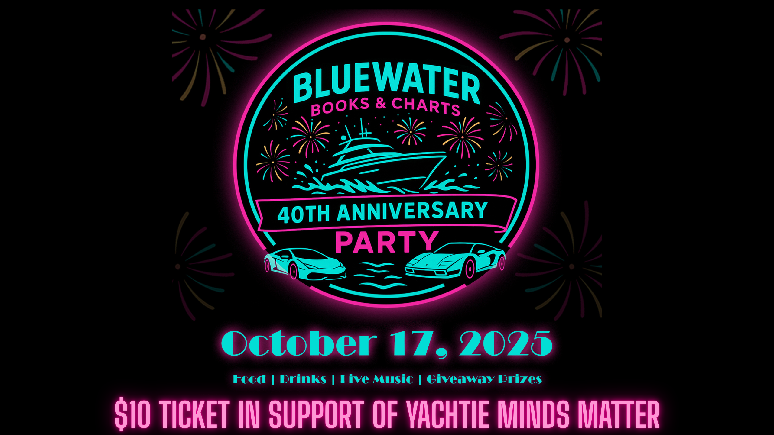 Campaign cover image for Bluewater 40th Anniversary and Fundraiser for YMM