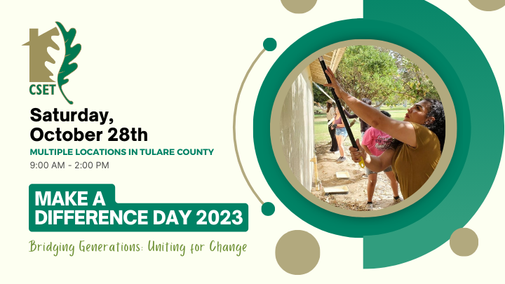 Campaign cover image for Make a Difference Day 2023
