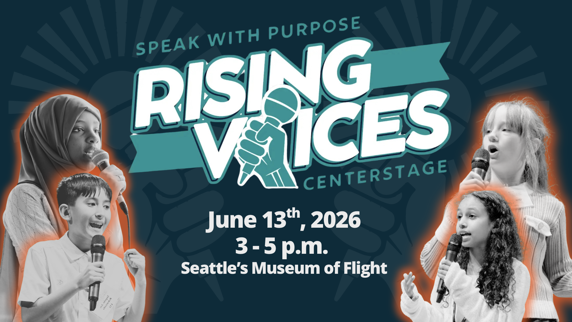 Campaign cover image for The 12th Annual Rising Voices Showcase