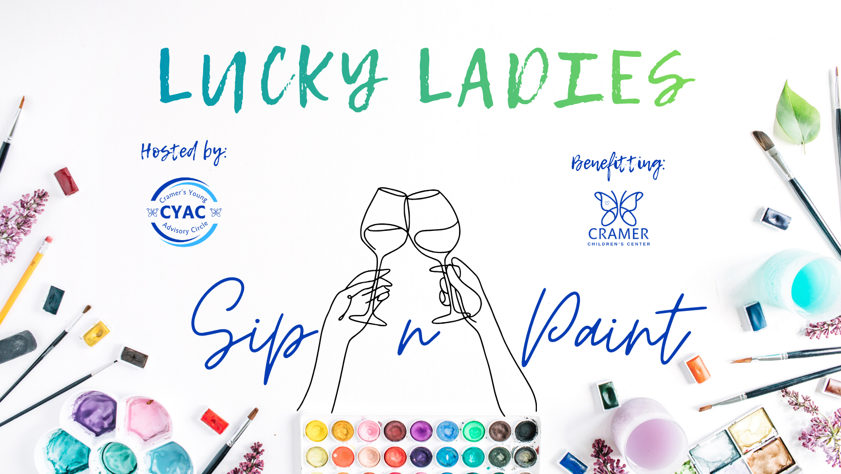 Campaign cover image for Lucky Ladies Sip n Paint