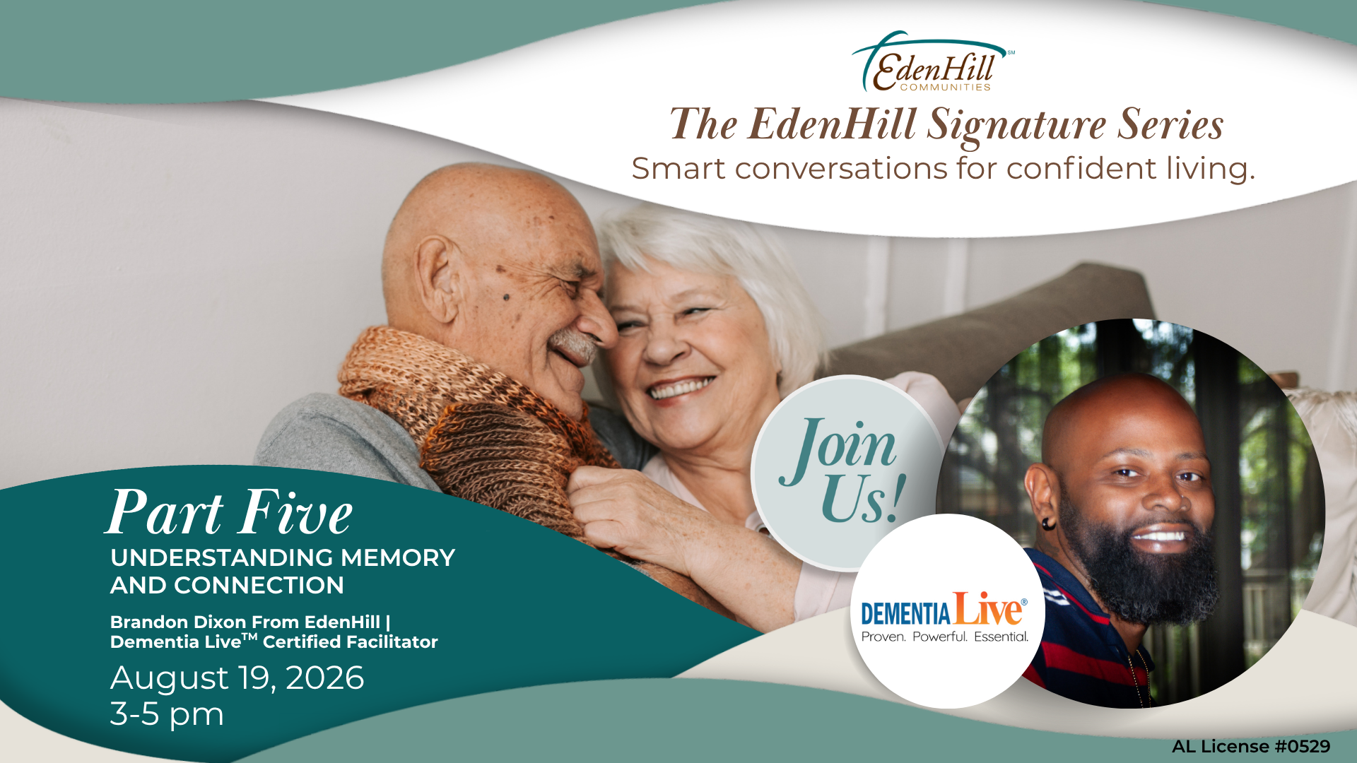 Campaign cover image for The EdenHill Signature Series: Understanding Memory and Connection