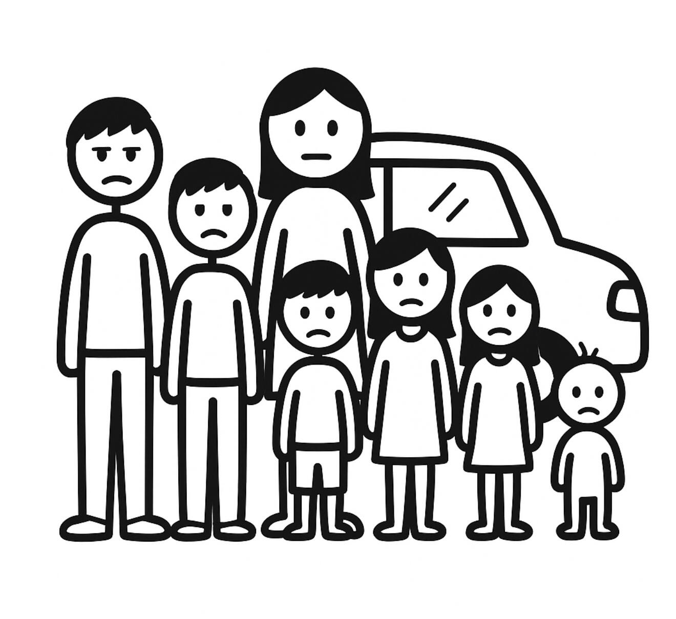 Campaign cover image for SC-7 Keep This Family Safe: A Mother and Six Children Need Us Now