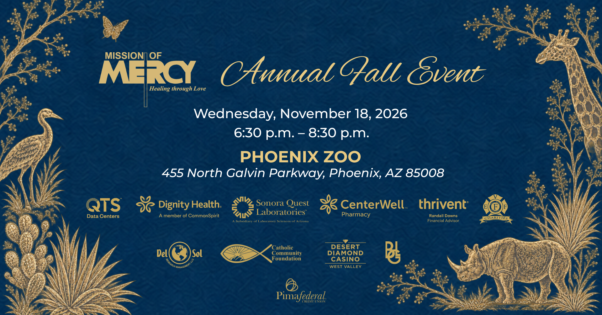 Campaign cover image for Mission of Mercy Annual Event 2026