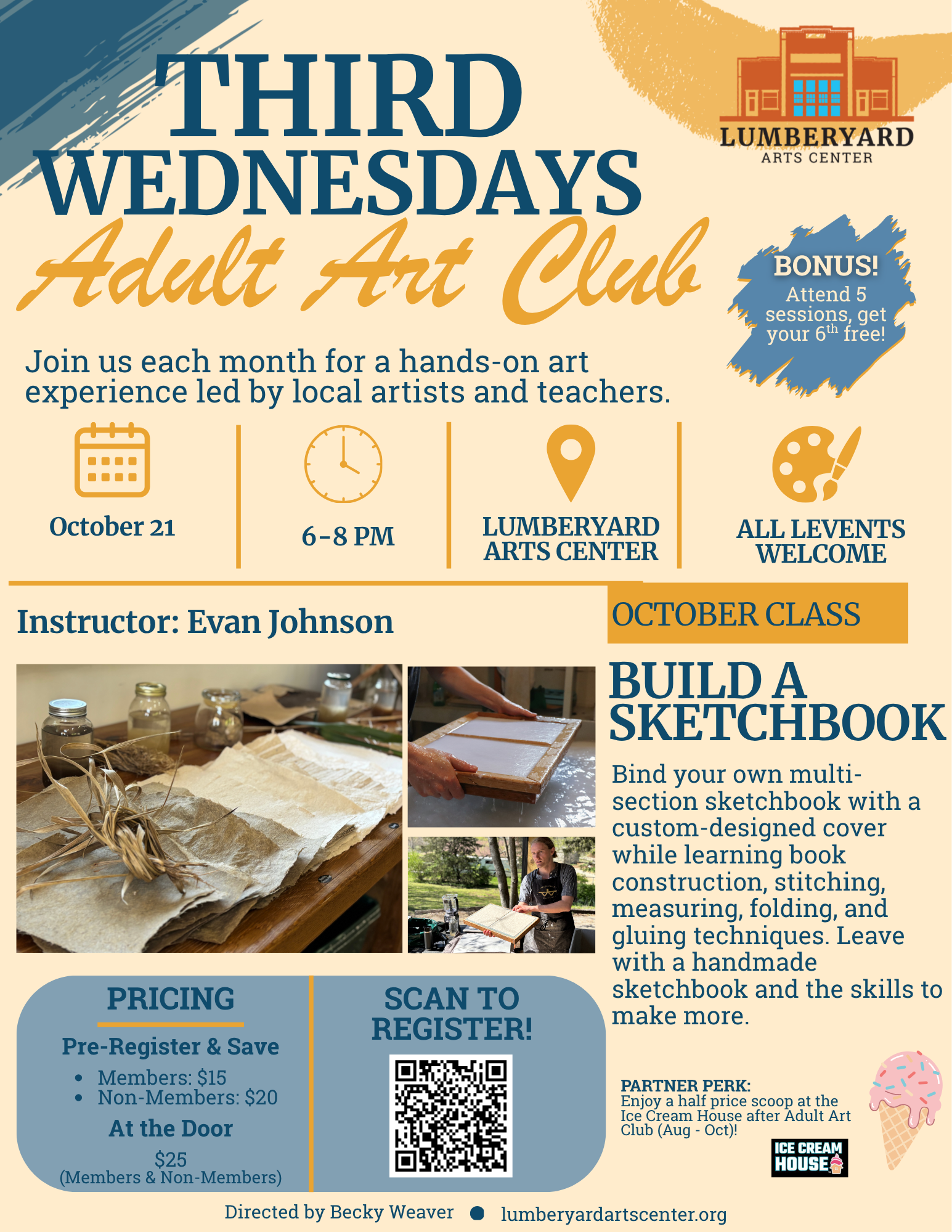 Campaign cover image for Third Wednesday Adult Monthly Art - OCT 21