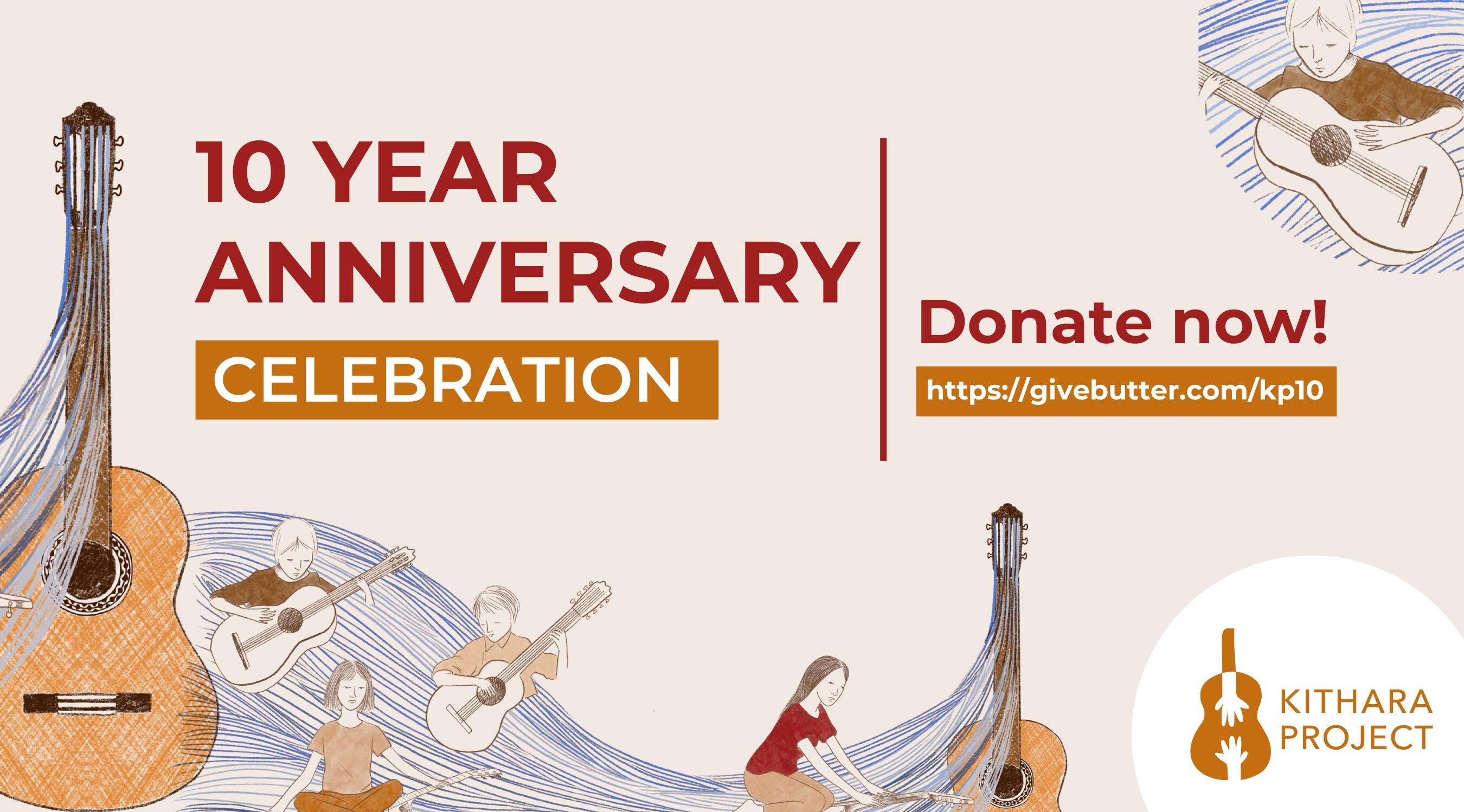 Campaign cover image for Celebrating 10 years of Kithara Project!