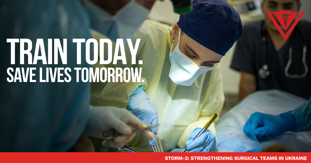 Campaign cover image for Strengthen Frontline Surgicial Teams in Ukraine