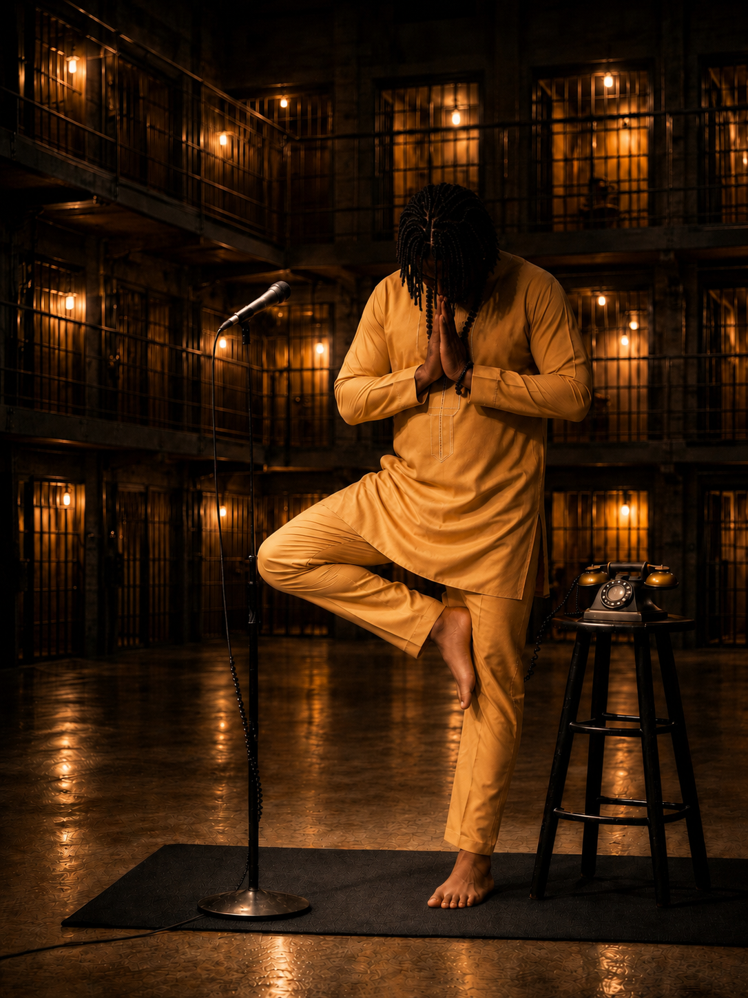 Campaign cover image for Yoga Behind Bars presents: A Light in Every Cell
