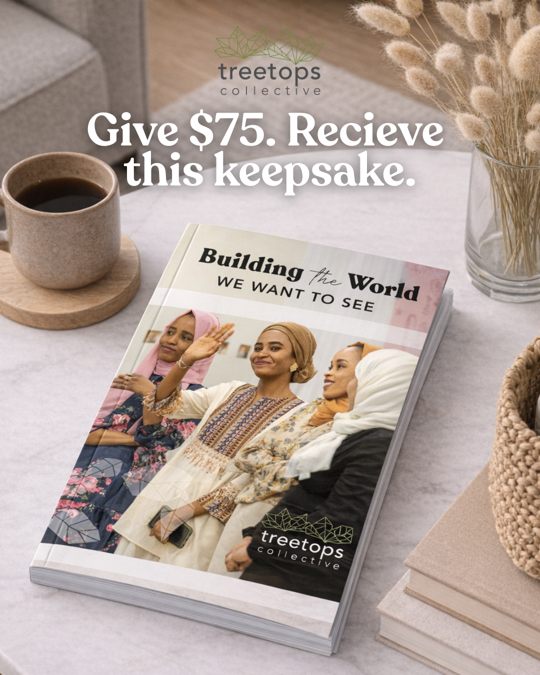 Campaign cover for Stories Worth Holding: A Keepsake Collection from Treetops