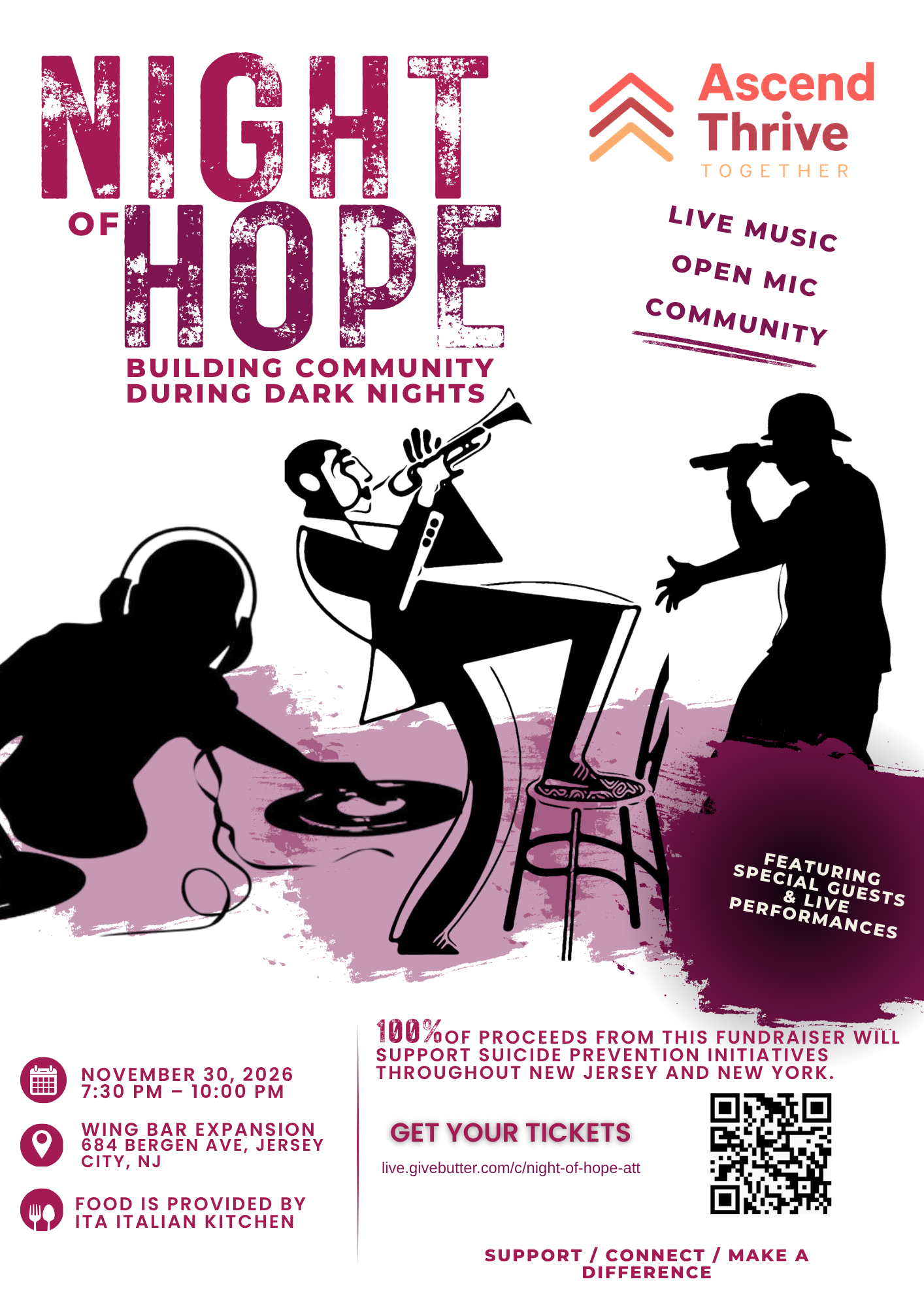 Night of Hope: Building Community During Dark Nights — November 30 2026 — Jersey City NJ