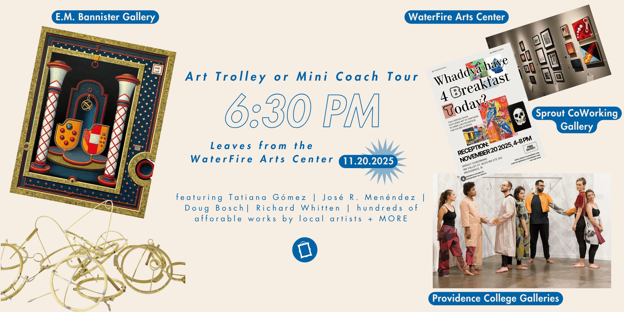 Campaign cover image for Gallery Night 2025 - November 6:30pm Tour