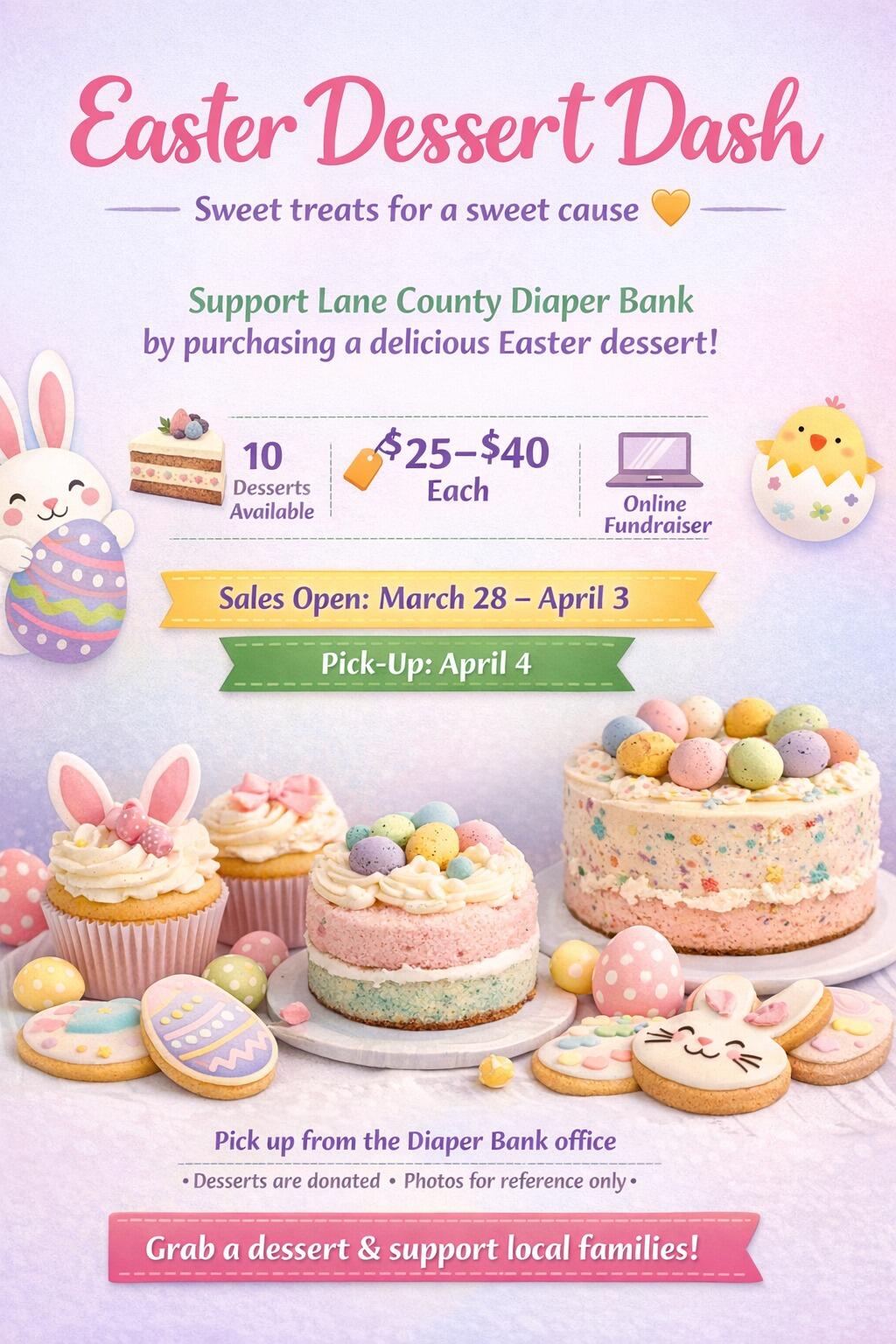 Campaign cover image for Easter Dessert Dash 2026