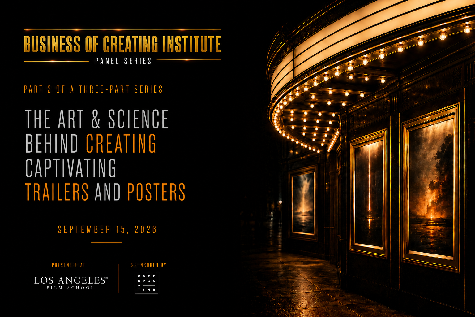 Campaign cover image for The Art & Science Behind Creating Captivating Trailers and Posters