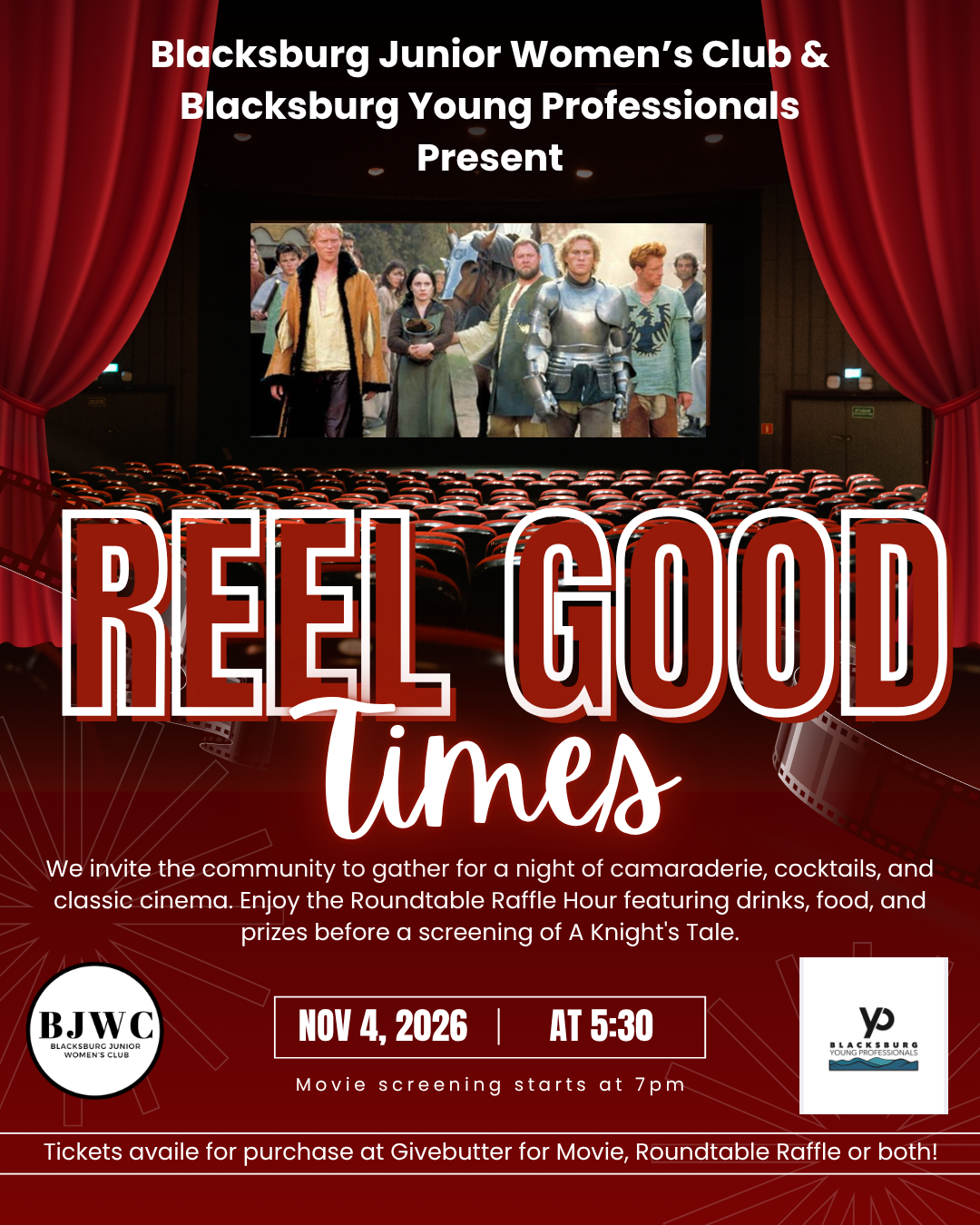 Campaign cover image for Reel Good Times Fundraiser