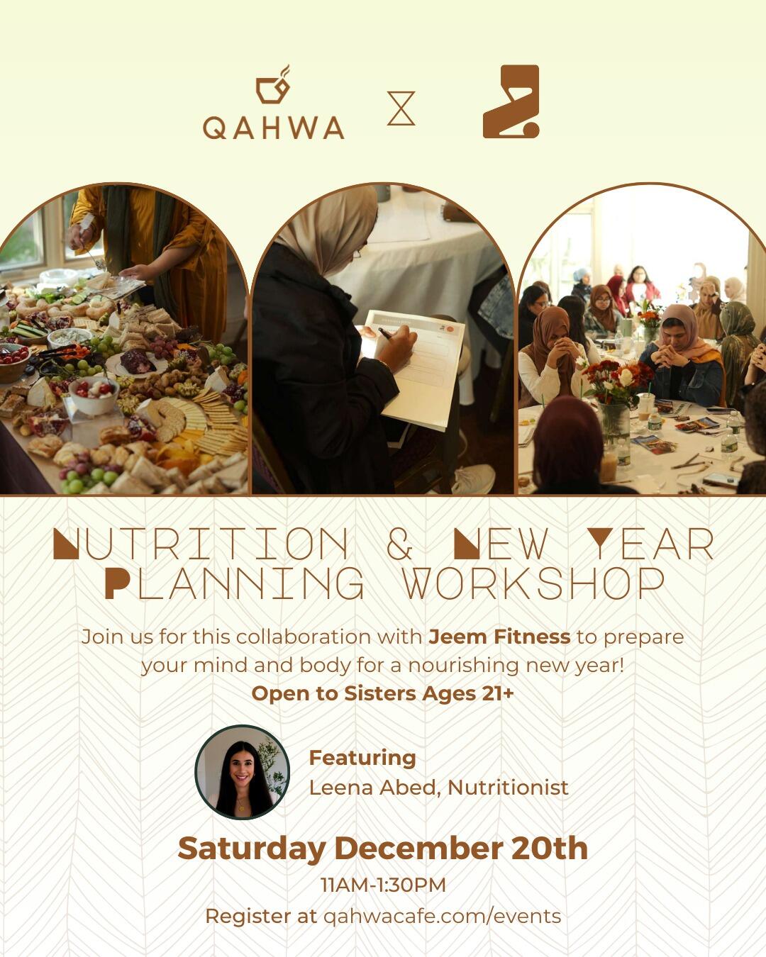 Campaign cover image for Sisters Nutrition and New Year Planning Workshop