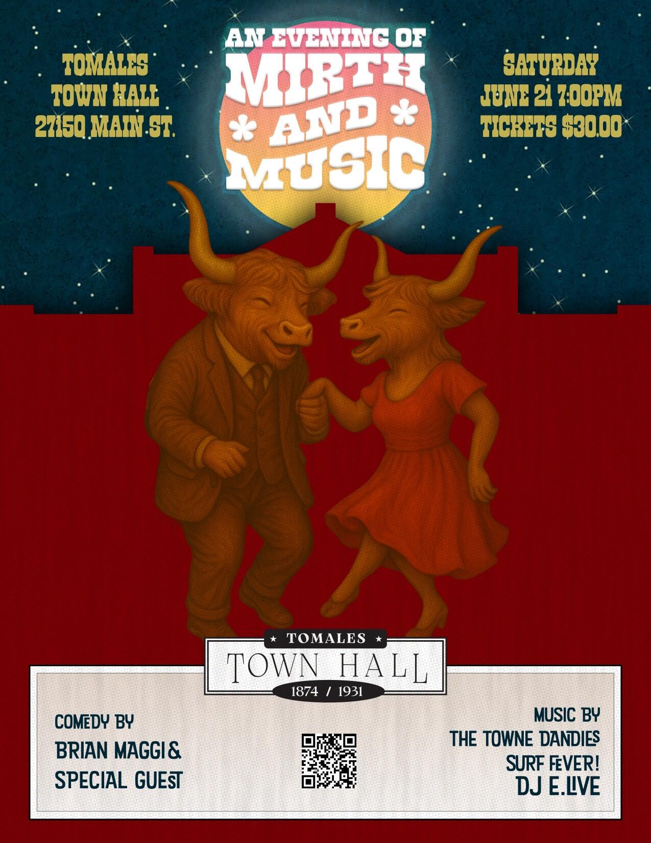 Campaign cover image for An Evening of Mirth & Music