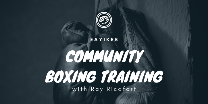 Campaign cover image for [cancel] 22/05/01 Wondershop: Community Boxing Training Days