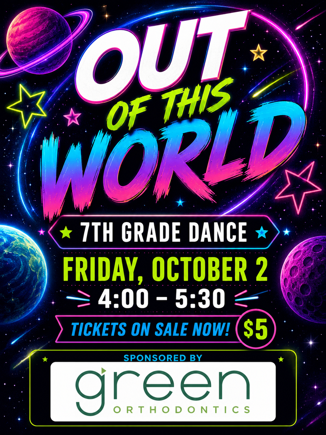 Campaign cover image for 2026 7th Grade Dance