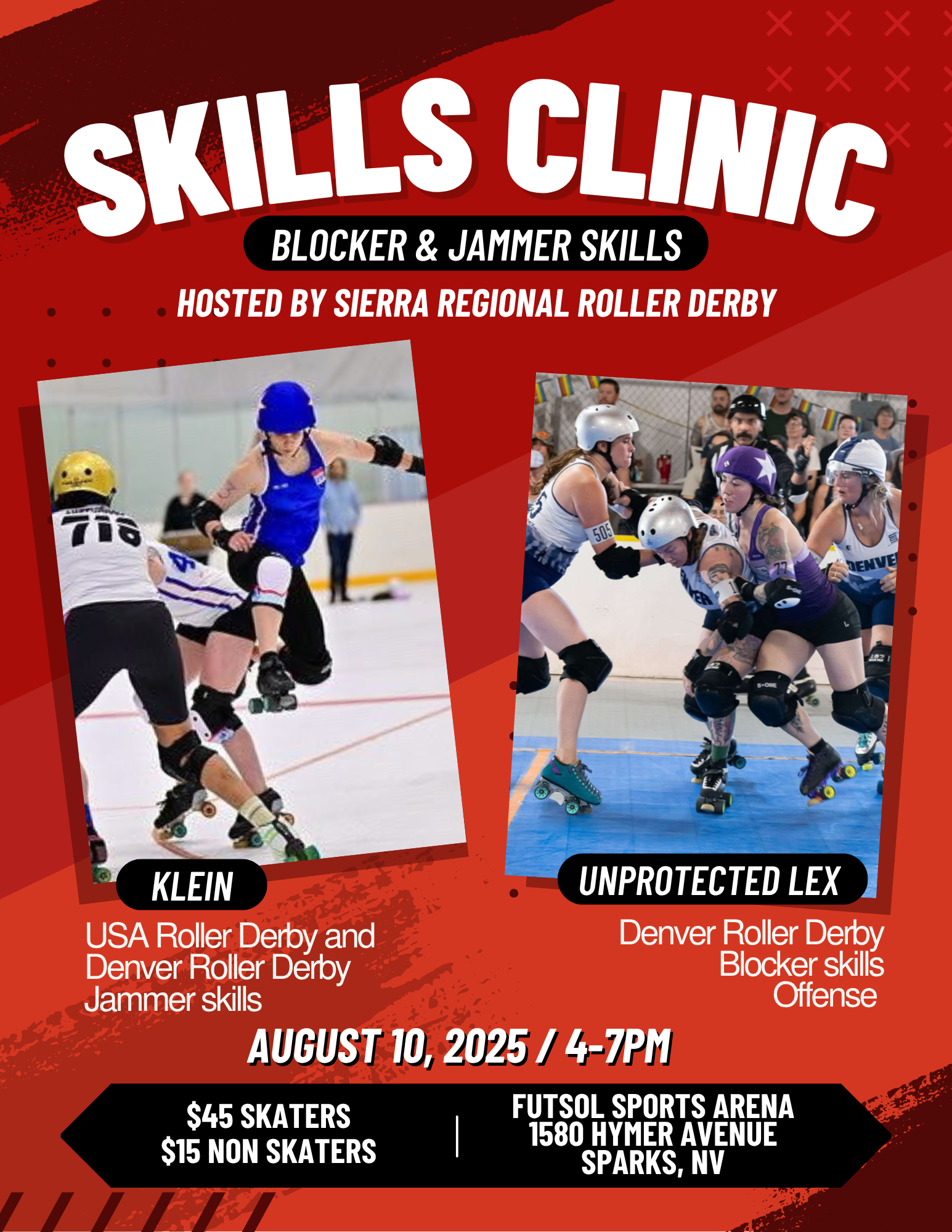 Campaign cover image for Roller Derby Skills Clinic