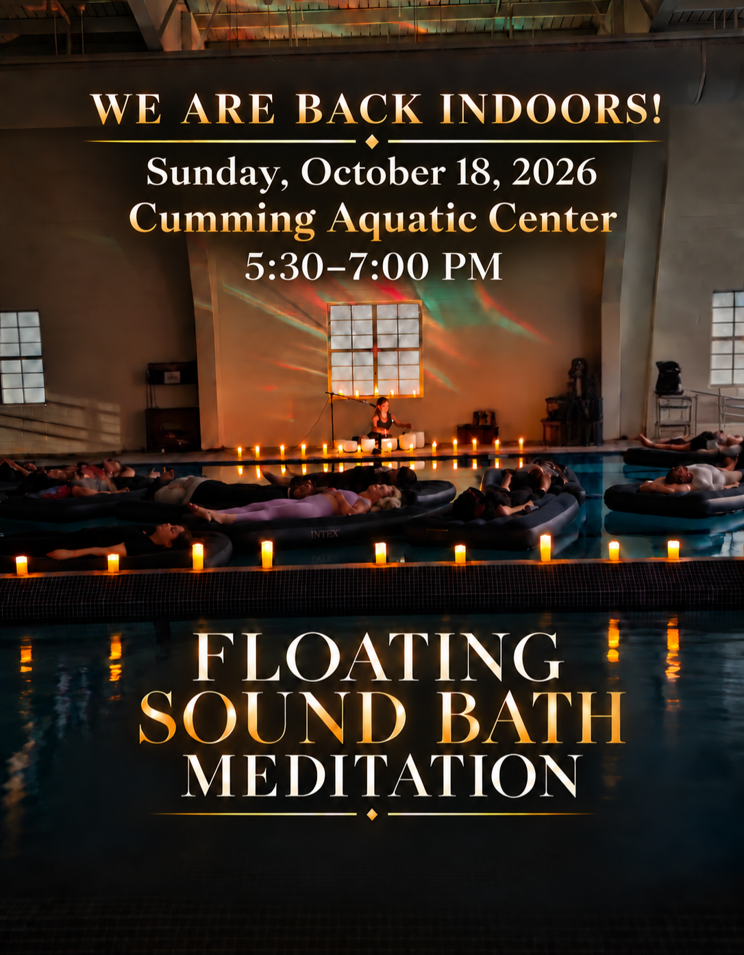 Campaign cover image for Floating Sound Bath- October 18
