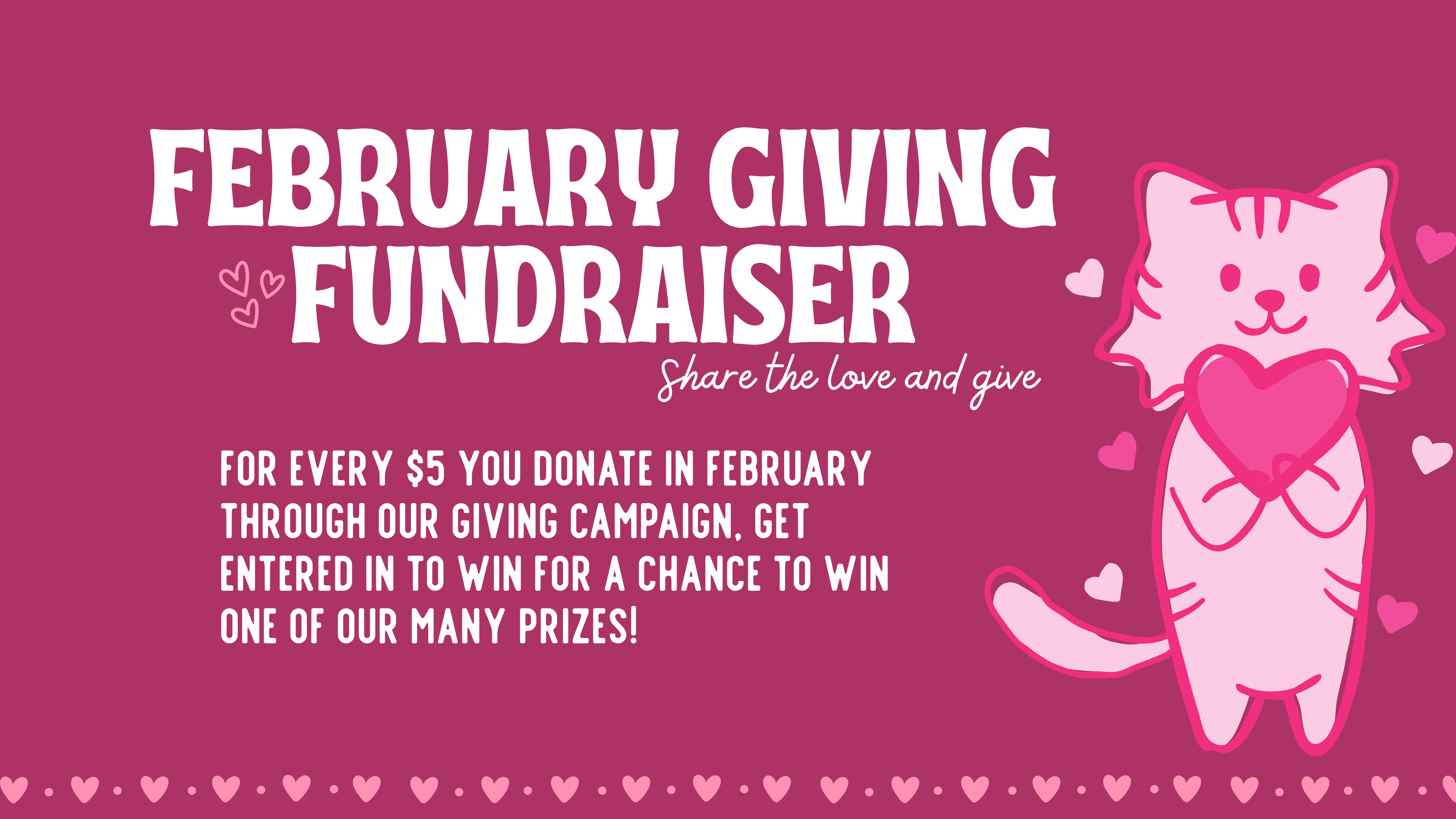 Campaign cover image for February Giving Fundraiser
