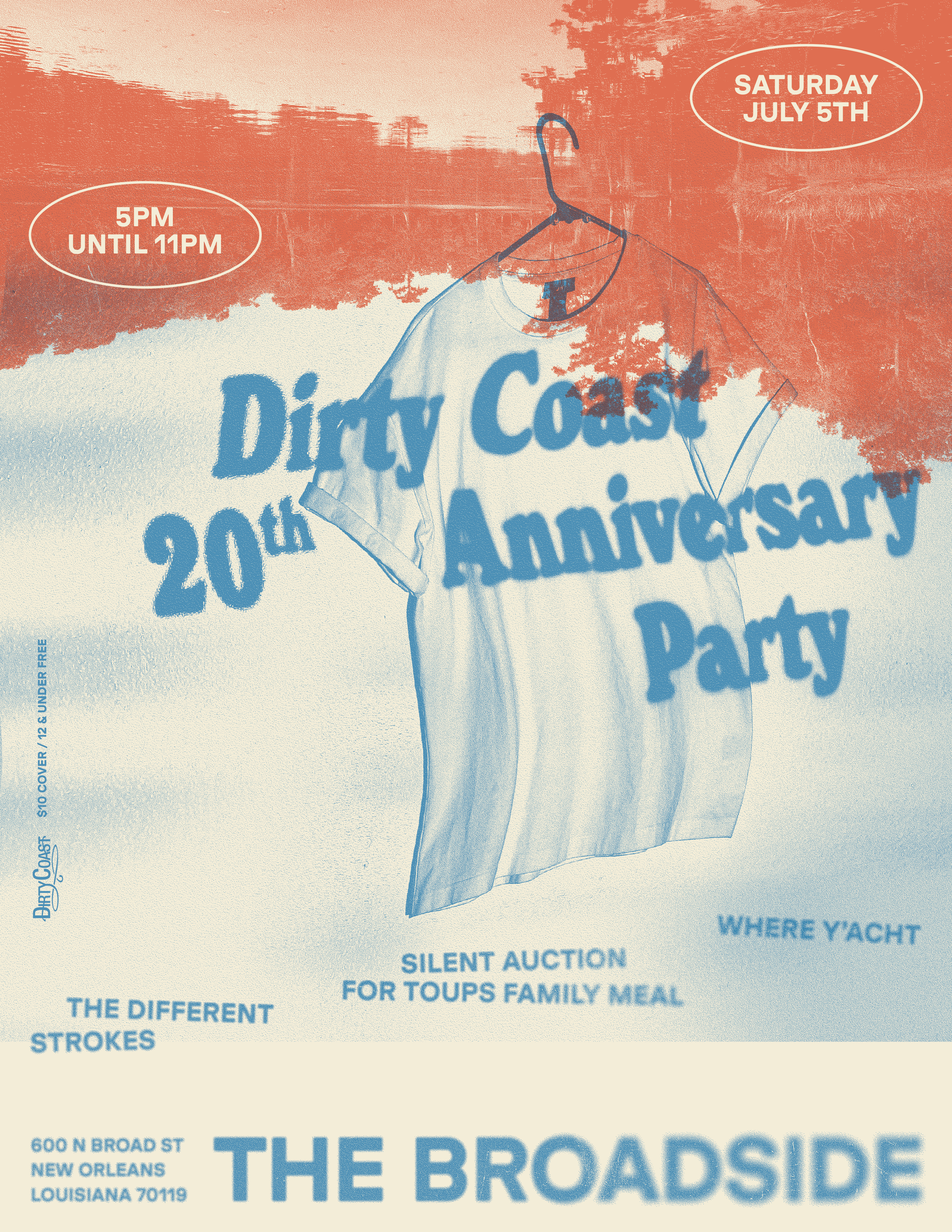 Campaign cover image for Dirty Coast's 20th Anniversary Party
